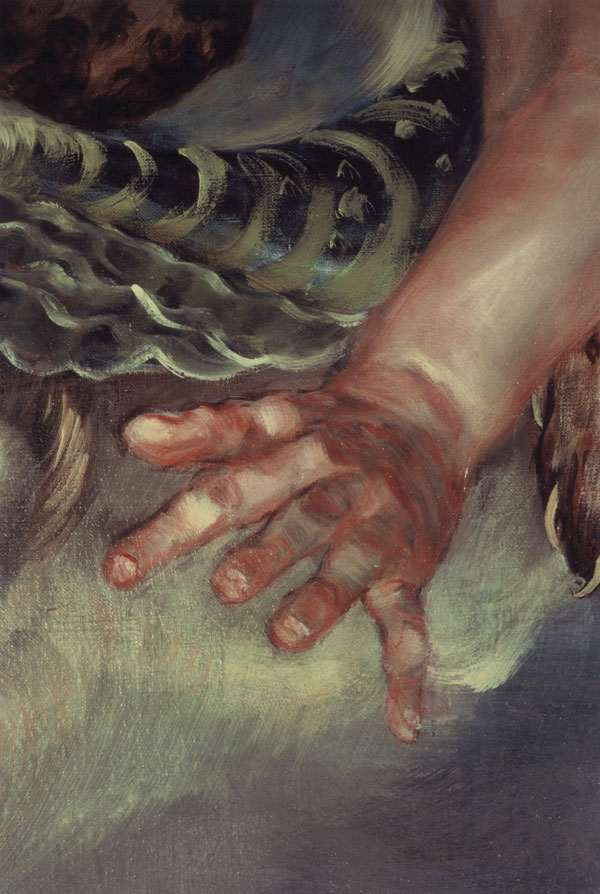 detail hand